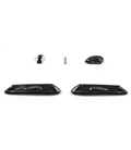 Kit de ventilación pantalla ARAI (Sistema SAL/SAI), Negro