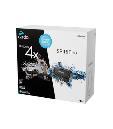 KIT INTERCOMUNICADOR CARDO FREECOM 4X / SPIRIT HD