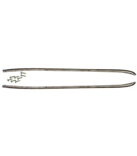 Tiras de estribo para estribo para alfombrilla de goma central Floor Runners Piaggio Vespa Gl 150cc