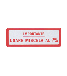 Adhesivos Importante Usar Mezcla 2% 610054M00R