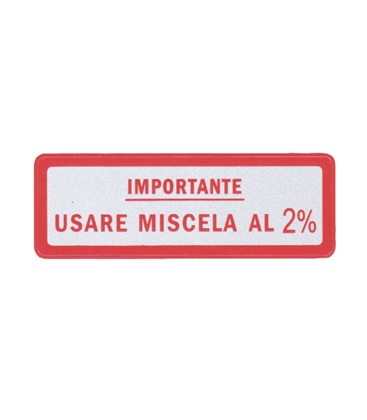 Adhesivos Importante Usar Mezcla 2% 610054M00R