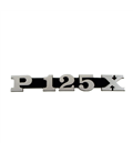 Insignia del panel lateral Piaggio Vespa P125X 181327