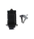 Cerradura Sillín Negra Piaggio Vespa PX 190013