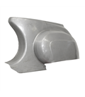 Chapado Trasero izquierdo lado silenciador RMS Piaggio Vespa 50-90-125 Primavera-ET3