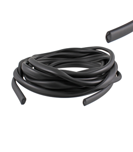 Borde escudo negro MT.Piaggio Vespa 50-90-125 cc-Et3