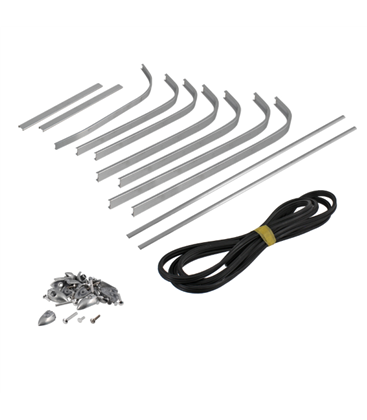 Floor runner kit Piaggio Vespa 125(V30-V33)