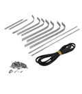 Floor runner kit Piaggio Vespa 125(V30-V33)