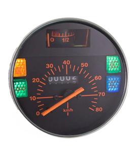 Velocímetro Piaggio Vespa Pk 50 XL scala 80 kmh 226739