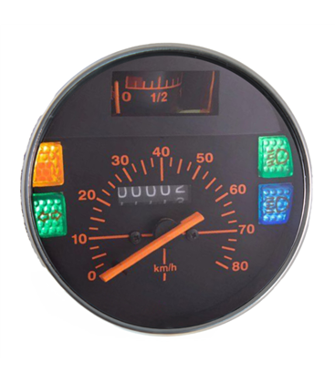 Velocímetro Piaggio Vespa Pk 50 XL scala 80 kmh 226739
