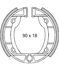 Juego de zapatas de freno Piaggio Ciao/Si 114408-498427