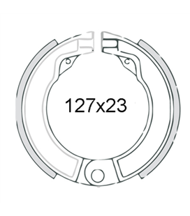 Pastillas de freno traseras Piaggio Vespa 125-150cc 1951/1962 078170