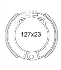 Pastillas de freno traseras Piaggio Vespa 125-150cc 1951/1962 078170