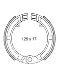 Zapatas de freno delantero Piaggio Vespa 50cc/Et3/Primavera 125cc 266506