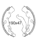 Set Zapatas de freno Piaggio Ape Tm 703