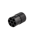 Conector macho de 6 polos para cableado de sistema eléctrico PK 216124