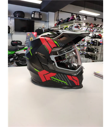 LS2 FF805 THUNDER C RACING1 BLUE WHITE