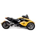 CAN AM SPYDER 1000 RS 2008 - 2012 SILENCIOSO R77 TRAPEZOIDAL CONE