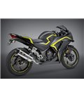 HONDA CBR 300 F 2015 - 2018 SILENCIOSO R77 TRAPEZOIDAL CONE