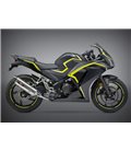 HONDA CBR 300 F 2015 - 2018 SILENCIOSO R77 TRAPEZOIDAL CONE