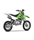 KAWASAKI DRZ 110 2002 - 2010 ESCAPE COMPLETO RS2 OVAL CÓNICO