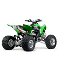 KAWASAKI KFX 450 R 2008 - 2011 ESCAPE COMPLETO RS2 OVAL CÓNICO