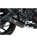 KAWASAKI KLE 650 VERSYS 2008 - 2011 SILENCIOSO TRC-D TRI OVAL CONE DOBLE SALIDA