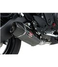 KAWASAKI KLE 650 VERSYS 2008 - 2011 SILENCIOSO TRC-D TRI OVAL CONE DOBLE SALIDA