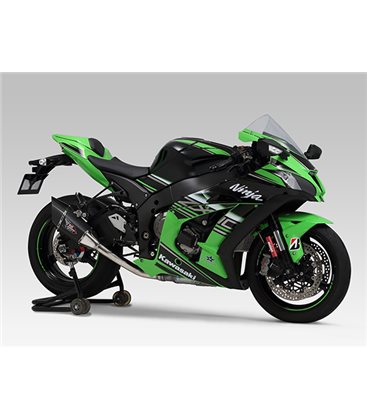 KAWASAKI ZX 10 R 2016 - 2018 SILENCIOSO SLIP-ON STREET SPORTS R-11SQ CON TRAMO INTERMEDIO DE COLECTOR