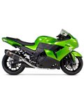 KAWASAKI ZX 14 R 2008 - 2013 ESCAPE COMPLETO R77 TRAPEZOIDAL CONE