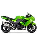 KAWASAKI ZX 14 R 2008 - 2013 ESCAPE COMPLETO R77 TRAPEZOIDAL CONE