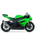 KAWASAKI ZX 6 R 2009 - 2012 SILENCIOSO R77 TRAPEZOIDAL CONE