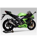 KAWASAKI ZX 6 R 2009 - 2018 SILENCIOSO SLIP-ON STREET SPORTS R-11 UNA SALIDA