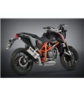 KTM DUKE 690 2013 - 2014 SILENCIOSO R77 TRAPEZOIDAL CONE