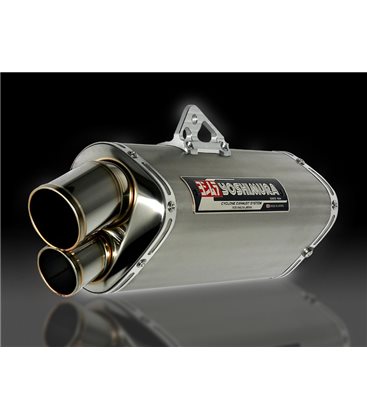 SUZUKI GSXR 600 2008 - 2010 SILENCIOSO TRI-OVAL DOBLE SALIDA