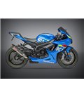 SUZUKI GSXR 600 2011 - 2015 SILENCIOSO TRC-D TRI OVAL CONE DOBLE SALIDA