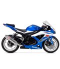 SUZUKI GSXR 750 2008 - 2010 SILENCIOSO TRC TRI-OVAL CONE