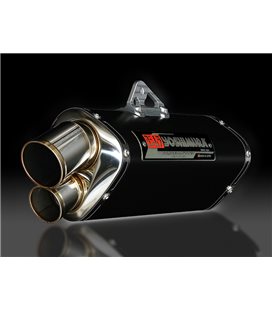 SUZUKI GSXR 750 2008 - 2010 SILENCIOSO TRI-OVAL DOBLE SALIDA