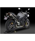 TRIUMPH STREET TRIPLE 675 2007 - 2010 SILENCIOSO TRI-OVAL DOBLE SALIDA