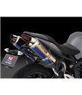 TRIUMPH STREET TRIPLE 675 2007 - 2010 SILENCIOSO TRI-OVAL DOBLE SALIDA