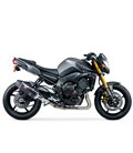 YAMAHA FZ8 - FAZER 800 2011 - 2013 SILENCIOSO R77-D TRAPEZOIDAL CONE DOBLE SALIDA