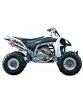 YAMAHA YZ 450 F 2009 - 2013 ESCAPE COMPLETO RS2 OVAL CÓNICO