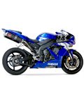 YAMAHA YZF R1 1998 - 2001 SILENCIOSO TRS TRI-OVAL
