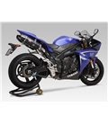YAMAHA YZF R1 2009 - 2013 2 SILENCIOSOS R77-J TRAPEZOIDAL CONE