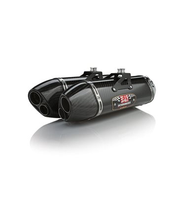 YAMAHA YZF R1 2009 - 2013 2 SILENCIOSOS TRC-D TRI OVAL CONE