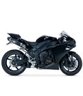 YAMAHA YZF R1 2009 - 2013 2 SILENCIOSOS TRC-D TRI OVAL CONE