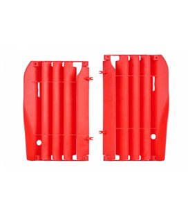 ALETINES DE RADIADOR POLISPORT 8455700002 ROJO HONDA