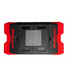 ALFOMBRA PLASTICA DE BOX POLISPORT ROJO 8982200004