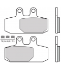 APRILIA SCARABEO (left cal.) 500 (04-05) DELANTERAS BREMBO SCOOTER