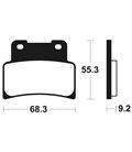 APRILIA DORSODURO 750 750 (09-16) DELANTERAS BREMBO