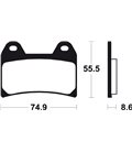 APRILIA RST FUTURA 1000 (01-04) DELANTERAS BREMBO